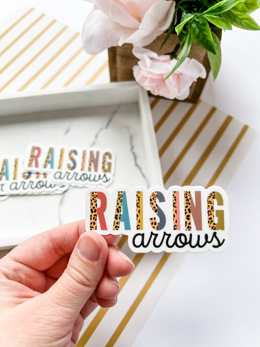 Raising Arrows Sticker