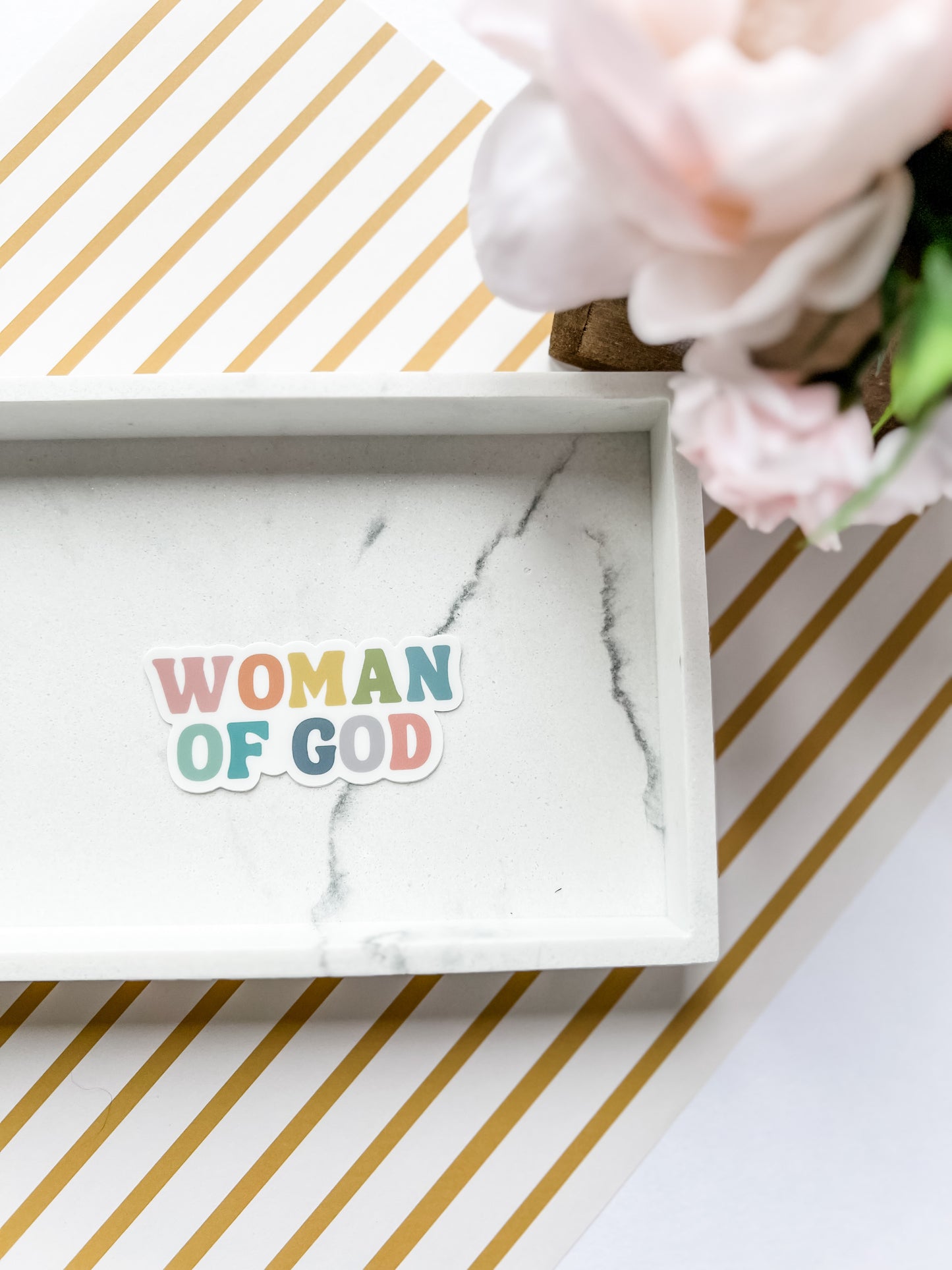 Woman of God Sticker